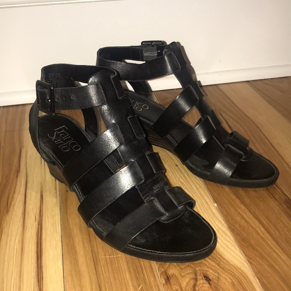 Franco Sarto sandal wedges size 6.5